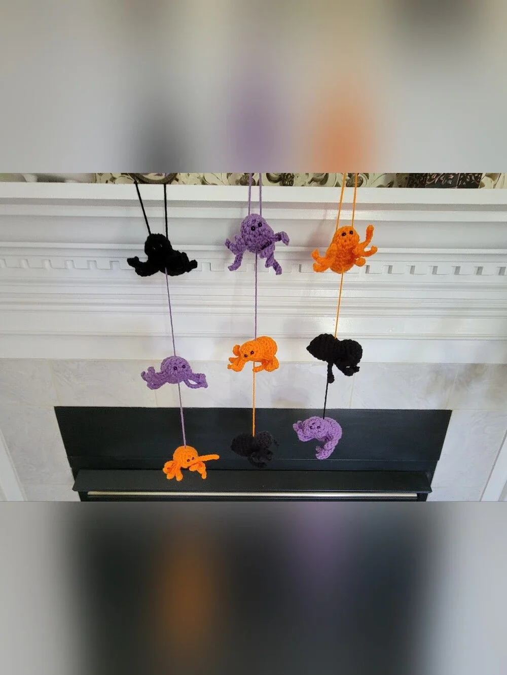 BUNDLE Crocheted halloween Items And Save, Mix And Match Spooky Ornaments
